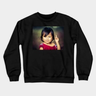 Cambodian girl Crewneck Sweatshirt